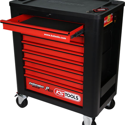 KS TOOLS Composition pour servante d’atelier Performanceplus P15 avec 299 outils pour 5 tiroirs ( 815.5299 )