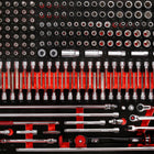 KS TOOLS Jeu de clés à douille 3/8' dans insert en mousse, 221 pcs ( 821.0221 )