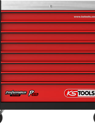 KS TOOLS Composition pour servante d’atelier Performanceplus P25 avec 285 outils pour 4 tiroirs ( 825.4285 )