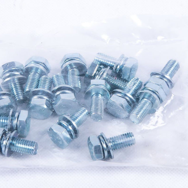 KS TOOLS M8 Schraube mit Unterlegscheibe 16 Stück ( 826.0007-R007P ) - Toolbrothers