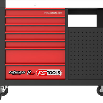 KS TOOLS Composition pour servante d’atelier Performanceplus P35 avec 279 outils pour 5 tiroirs ( 835.5279 )