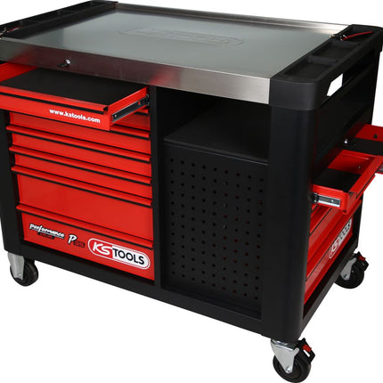 KS TOOLS Composition pour servante d’atelier Performanceplus P35 avec 279 outils pour 5 tiroirs ( 835.5279 )