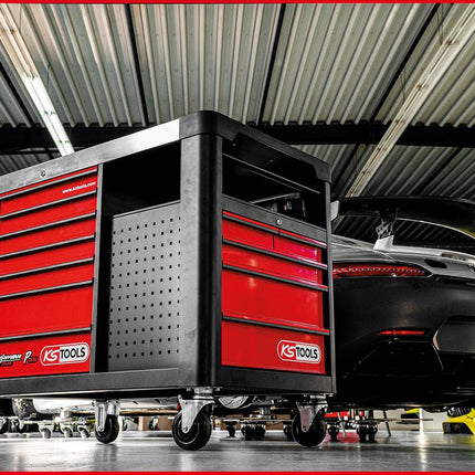 KS TOOLS Composition pour servante d’atelier Performanceplus P35 avec 279 outils pour 5 tiroirs ( 835.5279 )