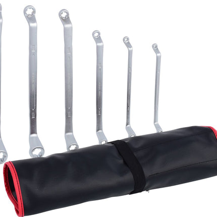 KS TOOLS Jeu de clés polygonales contre-coudées Torx E, 6 pcs ( 911.0360 )