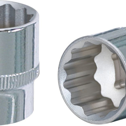 KS TOOLS 3/8" CHROMEplus 12-kant-Stecknuss, 18mm ( 918.3718 ) - Toolbrothers