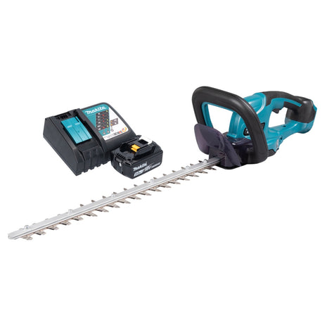 Makita DUH 507 RT Taille-haies sans fil 18 V 50 cm + 1x batterie 5,0 Ah + chargeur