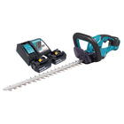 Makita DUH 507 RT2 taille-haie sans fil 18 V 50 cm + 2x batterie 5,0 Ah + chargeur