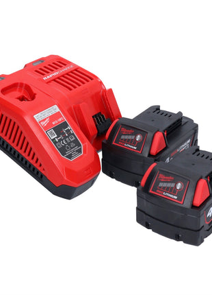 Milwaukee M18 FHZ-402X akumulatorowa pilarka szablasta 18 V 22 mm bezszczotkowa + 2x akumulator 4,0 Ah + ładowarka + pudełko HD