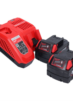 Milwaukee M18 FHZ-502X Akku Säbelsäge 18 V 22 mm Brushless ( 4933459885 ) + 2x Akku 5,0 Ah + Ladegerät + HD Box - Toolbrothers