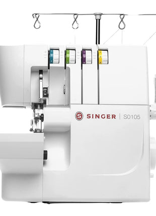 Singer S0105 Overlock Nähmaschine 105 Watt 1300 U/min 6 Sticharten 4 Fäden - Toolbrothers