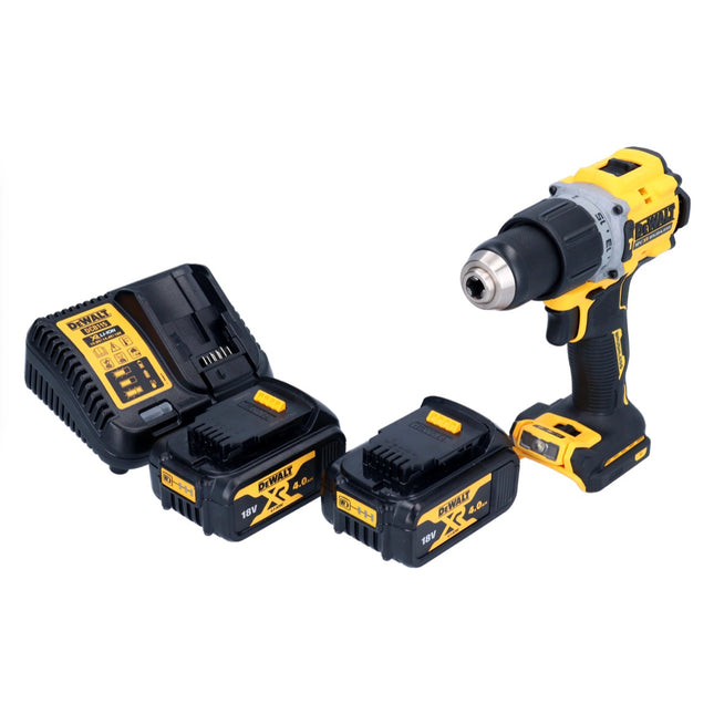 DeWalt DCD 805 M2 Akku Schlagbohrschrauber 18 V 90 Nm Brushless + 2x Akku 4,0 Ah + Ladegerät - Toolbrothers