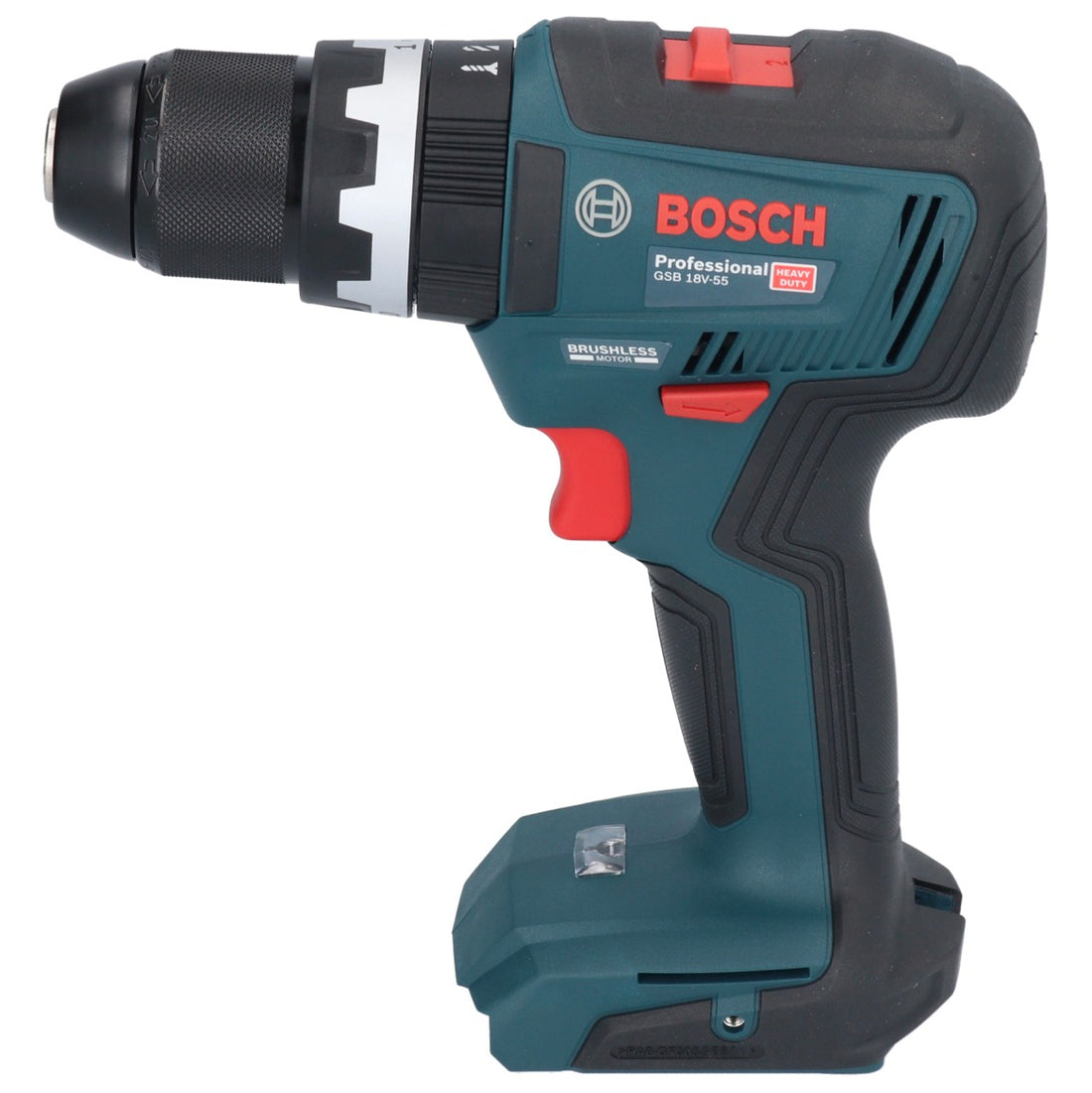 Bosch GSB 18V-55 Professional Perceuse-visseuse à percussion sans fil 18 V 55 Nm Brushless + Coffret - sans batterie, sans chargeur