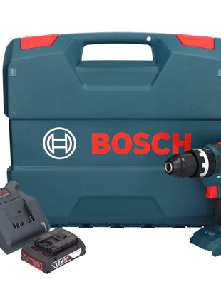 Bosch GSB 18V-55 Professional Akku Schlagbohrschrauber 18 V 55 Nm Brushless + 1x Akku 2,0 Ah + Ladegerät + Koffer - Toolbrothers