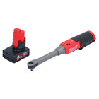 Milwaukee M12 FHIR38LR-601 Hochgeschwindigkeits Akku Ratsche Lang 12 V 47 Nm 3/8
