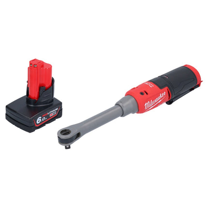 Milwaukee M12 FHIR38LR-601 Hochgeschwindigkeits Akku Ratsche Lang 12 V 47 Nm 3/8" + 1x Akku 6,0 Ah - ohne Ladegerät - Toolbrothers