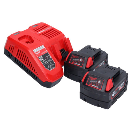 Clé à chocs sans fil Milwaukee M18 FID3-402 18 V 1/4" 226 Nm sans balai + 2x batteries 4,0 Ah + chargeur