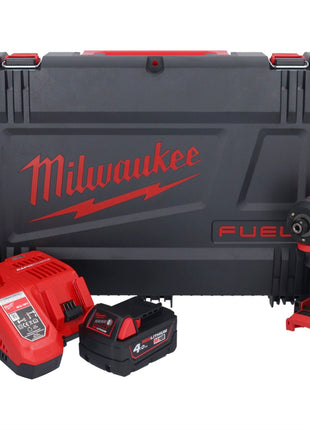 Clé à chocs sans fil Milwaukee M18 FID3-401X 18 V 1/4" 226 Nm sans balais + 1x batterie 4,0 Ah + chargeur + boîtier HD