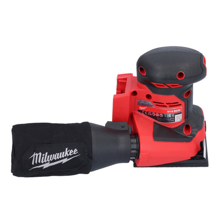 Milwaukee M18 BQSS-401 Ponceuse vibrante sans fil 18 V 113 x 104 mm Brushless + 1x batterie 4,0 Ah - sans chargeur
