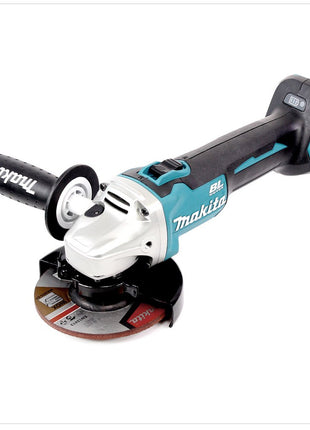 Makita DGA 504 RA1J Akku Winkelschleifer 18 V 125 mm Brushless + 1x Akku 2,0 Ah + Ladegerät + Makpac - Toolbrothers