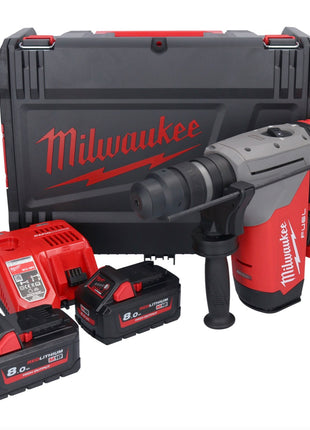 Milwaukee M18 ONEFHPX-802X Akku Kombihammer 18 V 5,0 J Brushless + 2x Akku 8,0 Ah + Ladegerät + HD Box - Toolbrothers