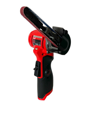 Lime à bande pour batterie Milwaukee M12 FBFL10-251 12 V 10 x 330 mm + 1x batterie 2,5 Ah + chargeur