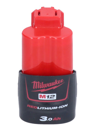 Lime à bande sur batterie Milwaukee M12 FBFL10-301 12 V 10 x 330 mm + 1x batterie 3,0 Ah - sans chargeur