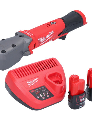 Milwaukee M12 FRAIWF38-302 llave de impacto angular a batería 12 V 3/4" 270 Nm sin escobillas + 2x baterías 3,0 Ah + cargador