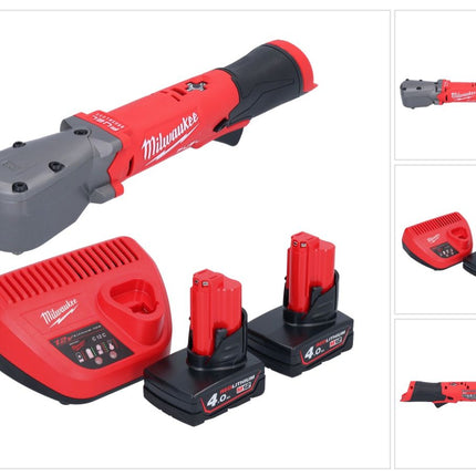 Milwaukee M12 FRAIWF38-402 Visseuse d'angle sans fil 12 V 3/4'' 270 Nm Brushless + 2x batterie 4,0 Ah + chargeur