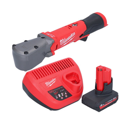 Milwaukee M12 FRAIWF38-501 Visseuse d'angle sans fil 12 V 3/4" 270 Nm Brushless + 1x batterie 5,0 Ah + chargeur