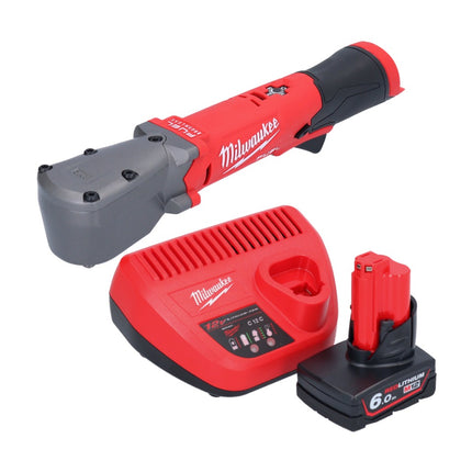 Milwaukee M12 FRAIWF38-601 Visseuse d'angle sans fil 12 V 3/4'' 270 Nm Brushless + 1x batterie 6,0 Ah + chargeur