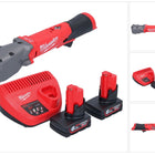 Milwaukee M12 FRAIWF38-602 Visseuse d'angle sans fil 12 V 3/4'' 270 Nm Brushless + 2x batterie 6,0 Ah + chargeur