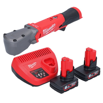 Milwaukee M12 FRAIWF38-602 Visseuse d'angle sans fil 12 V 3/4'' 270 Nm Brushless + 2x batterie 6,0 Ah + chargeur