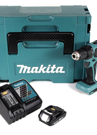 Makita DDF 459 RA1J Akku Bohrschrauber 18 V 45 Nm + 1x 2,0 Ah Akku + Ladegerät + Makpac - Toolbrothers