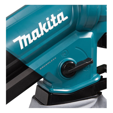 Makita DUB 187 Z Souffleur et aspirateur de feuilles sans fil 18 V Brushless Solo - sans batterie, sans chargeur