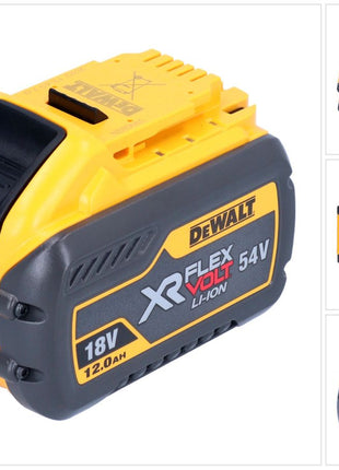 Batería DeWalt DCB 548 18 V / 54 V máx. 12 Ah / 12000 mAh Li-Ion XR FLEXVOLT - con indicador de nivel de carga