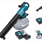Makita DUB 187 RF Souffleur et aspirateur de feuilles sans fil 18 V Brushless + 1x batterie 3,0 Ah + chargeur