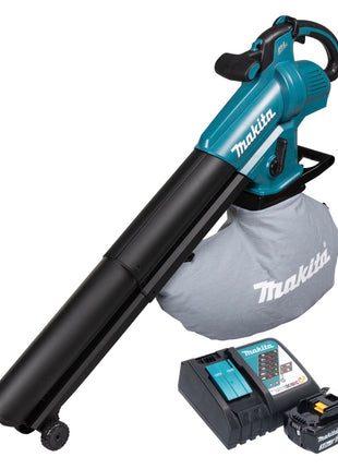 Makita DUB 187 RF Souffleur et aspirateur de feuilles sans fil 18 V Brushless + 1x batterie 3,0 Ah + chargeur