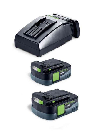 Festool CXS 12 2,5-Plus Akku Bohrschrauber 12 V 30 Nm Brushless ( 576864 ) + 2x Akku 2,5 Ah + Ladegerät + Systainer