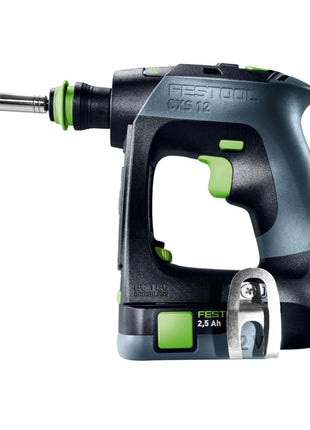 Zestaw Festool CXS 12 2.5 akumulatorowa wiertarko-wkrętarka 12 V 30 Nm bezszczotkowa ( 576865 ) + 2x akumulator 2,5 Ah + ładowarka + zestaw bitów + systainer