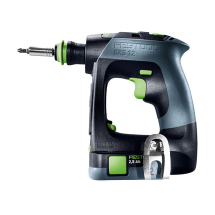 Festool CXS 12 2,5-Set Perceuse-visseuse sans fil 12 V 30 Nm Brushless ( 576865 ) + 2x batterie 2,5 Ah + chargeur + kit d'embouts + Systainer