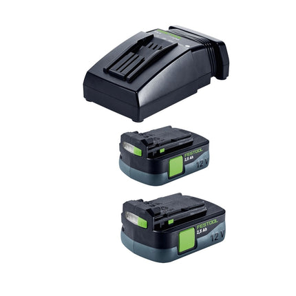 Festool TXS 12 2,5-Set Perceuse-visseuse sans fil 12 V 30 Nm Brushless ( 576874 ) + 2x batterie 2,5 Ah + chargeur + kit d'embouts + Systainer
