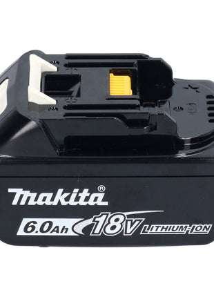 Soplador y aspirador de hojas a batería Makita DUB 187 G 18 V sin escobillas + 1x batería 6,0 Ah - sin cargador