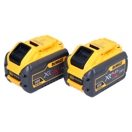 DeWalt DCB548 Batterie XR FLEXVOLT 12 Ah / 12000 mAh Li-Ion 18 V / 54 V max. - avec indicateur de charge - 2 pcs