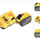 DeWalt DCB 118 Y1 Kit de démarrage sans fil 18 V / 54 V 1x XR FLEXVOLT batterie 12 Ah + chargeur
