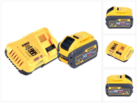 DeWalt DCB 118 Y1 kit de arranque con batería 18 V / 54 V 1x batería XR FLEXVOLT 12 Ah + cargador