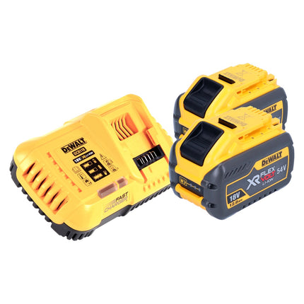 DeWalt DCB 118 Y2 Kit de démarrage sans fil 18 V / 54 V 2x XR FLEXVOLT Batterie 12 Ah + chargeur