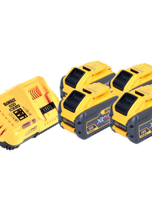 DeWalt DCB 118 Y4 kit de démarrage de batterie 18 V / 54 V 4x batterie XR FLEXVOLT 12 Ah + chargeur