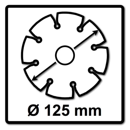 Bosch Standard for Universal Disques à tronçonner diamantés 125 x 22,23 mm 5 pces ( 5x 2608615059 ) pour béton, acier-béton, brique, calcaire et sable-pierre