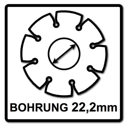 Bosch Standard for Universal Disques à tronçonner diamantés 125 x 22,23 mm 5 pces ( 5x 2608615059 ) pour béton, acier-béton, brique, calcaire et sable-pierre