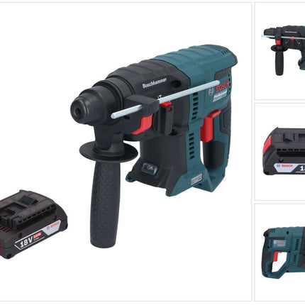 Bosch GBH 18V-21 Professional Marteau perforateur sans fil 18 V 2,0 J SDS plus Brushless + 1x batterie 2,0 Ah - sans chargeur